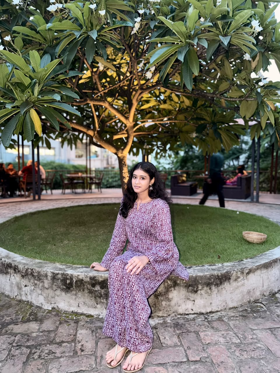 AHONE | Noor – Maroon Batik Co-Ord Set